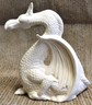 Ceramic Bisque Dragon from Kimple Mold 3018 U-Paint Ready To Paint