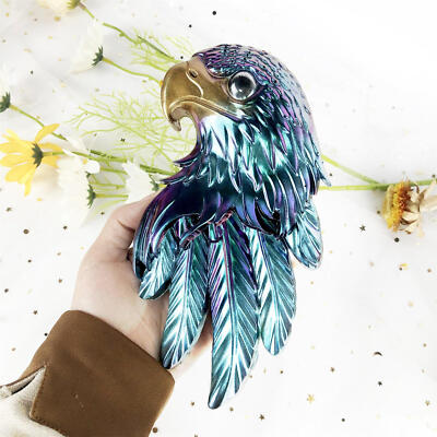 Home Wall Decor 3D Soft Silicone Animal Eagle Head Molds DIY Resin Craft Moulds