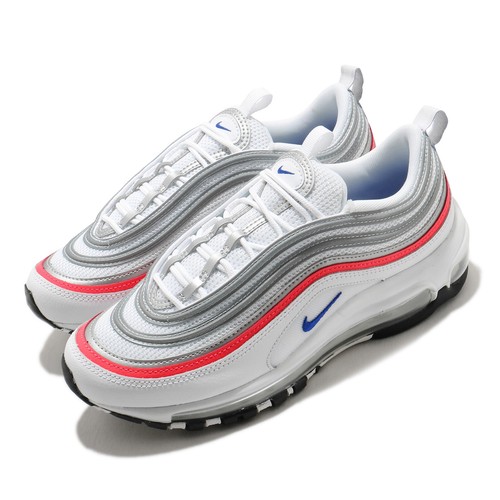 

Женские кроссовки Nike Wmns Air Max 97 ESS Essential Flash Crimson Silver White CZ6087-101, Белый, Wmns Air Max 97 Ess