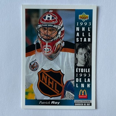 1993 Upper Deck McDonalds #McD-23 Patrick Roy