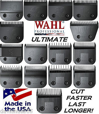 WAHL ULTIMATE COMPETITION BLADE*15 SIZES*Fit Many Andis Clipper*PET DOG GROOMING
