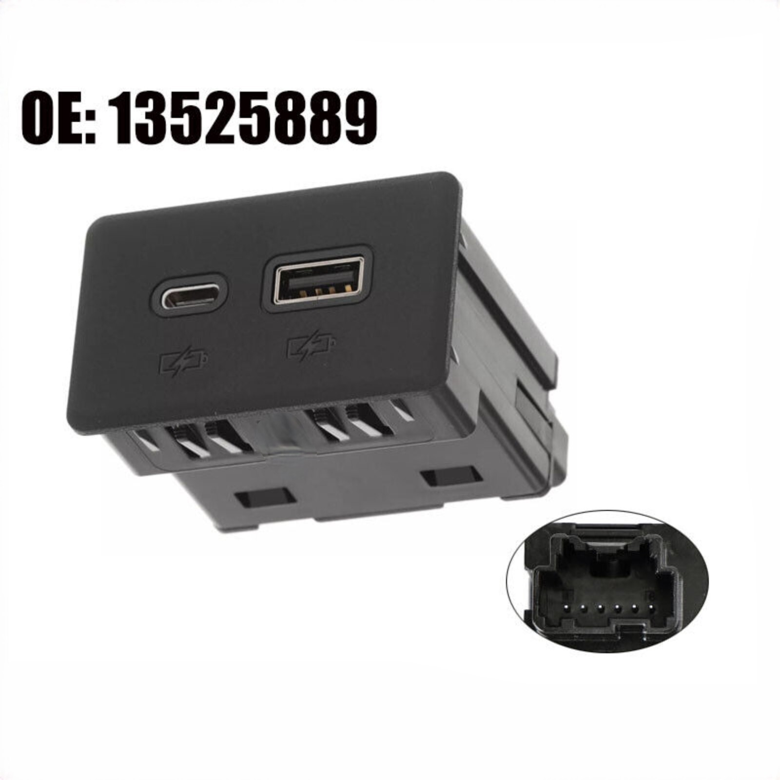 品質が USB-C Port Dual Charge Receptacle For Chevy Silverado 1500 ルアー・フライ