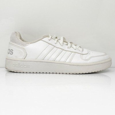 

Adidas Womens Hoops 2.0 B42096 Белая повседневная обувь Кроссовки Размер 8, Белый, Hoops 2.0