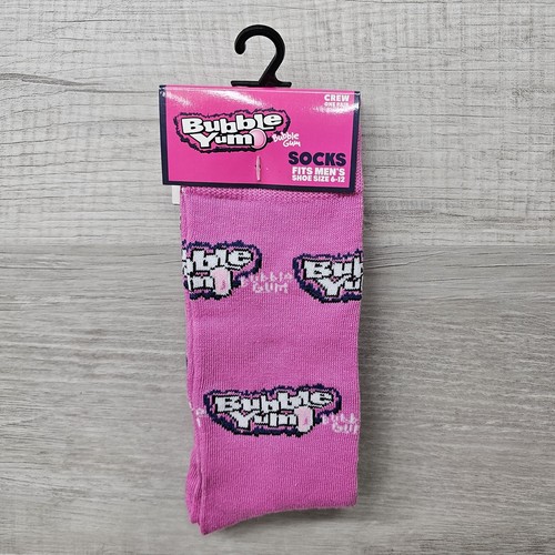 Odd Sox Bubble Yum Bubble Gum Novelty Crazy Socks Gift Mens