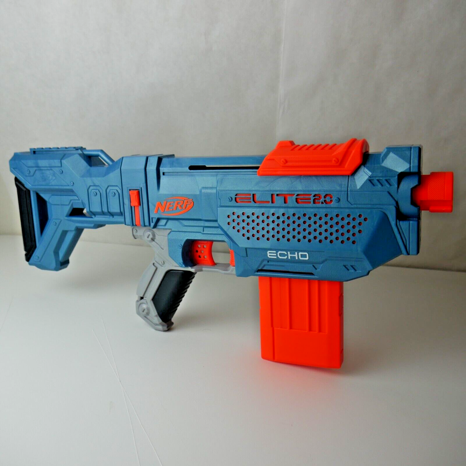 NERF Elite 2.0 Echo Blaster with 10 Round Magazine | eBay