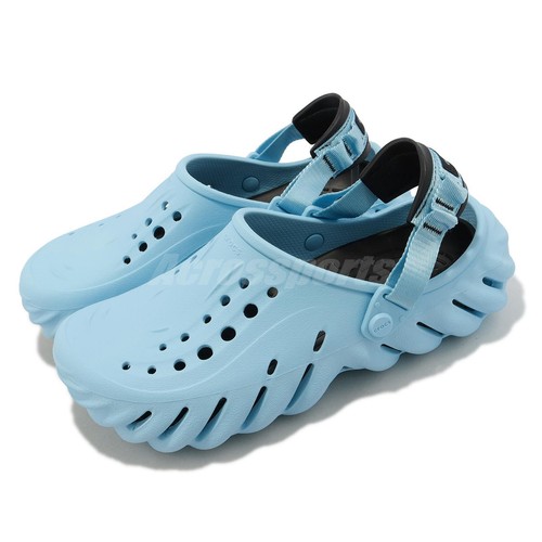 

Мужские повседневные сандалии без шнурков Crocs Echo Clog Arctic Blue Unsiex 207937-411, Синий, Echo Clog