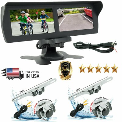+ 2x Waterproof Night Vision Cam 95c