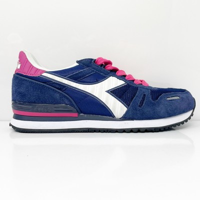 

Diadora Girls Titan II C4380 Синяя повседневная обувь Кроссовки Размер 6, Синий, Titan II