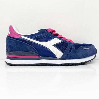 Diadora Girls Titan II C4380 Синяя повседневная обувь Кроссовки Размер 6