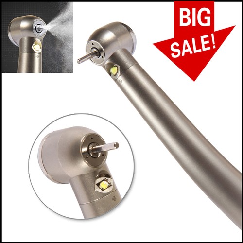 NSK Style Dental Fiber Optic LED E-generator High Speed Handpiece Turbine 4 HOLE