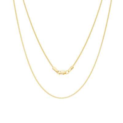 Pre-owned Nuragold 14k Yellow Gold Solid Womens 1.2mm Franco Diamond Cut Wheat Necklace Chain 16"