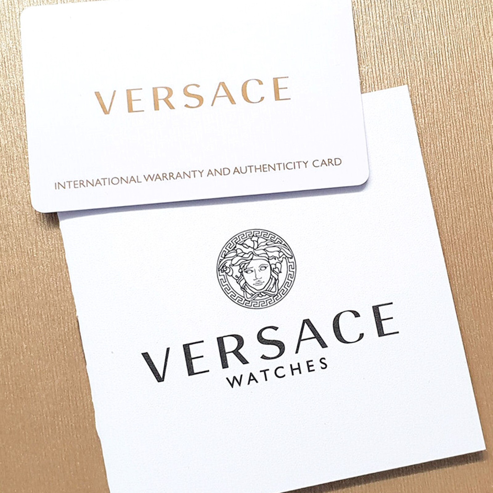 Pre-owned Versace Men's Watch Vedy00619 Chain Reaction Ip Gold Swiss Made