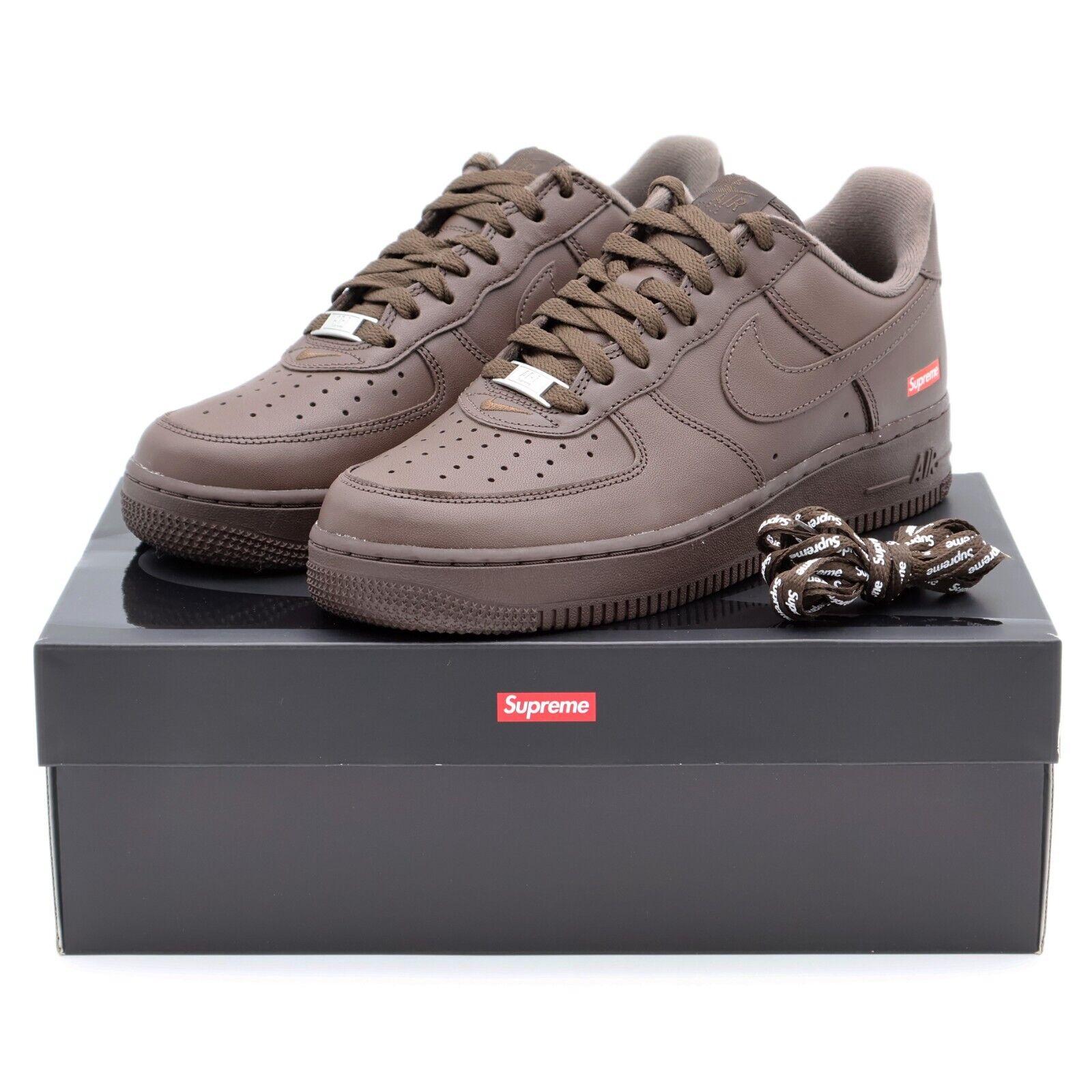 CU9225-200 Supreme Nike Air Force 1 Low Baroque Brown CU9225-200 Supreme Nike Air Force 1 Low Baroque Brown