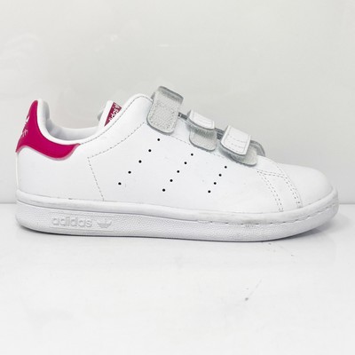 Adidas Boys Stan Smith B32706 Белая повседневная обувь Кроссовки Размер 12K