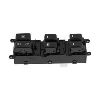 Driver Door Window Switch for Kia Rio Sedan/Hatchback 2012-15 935701W155 Black