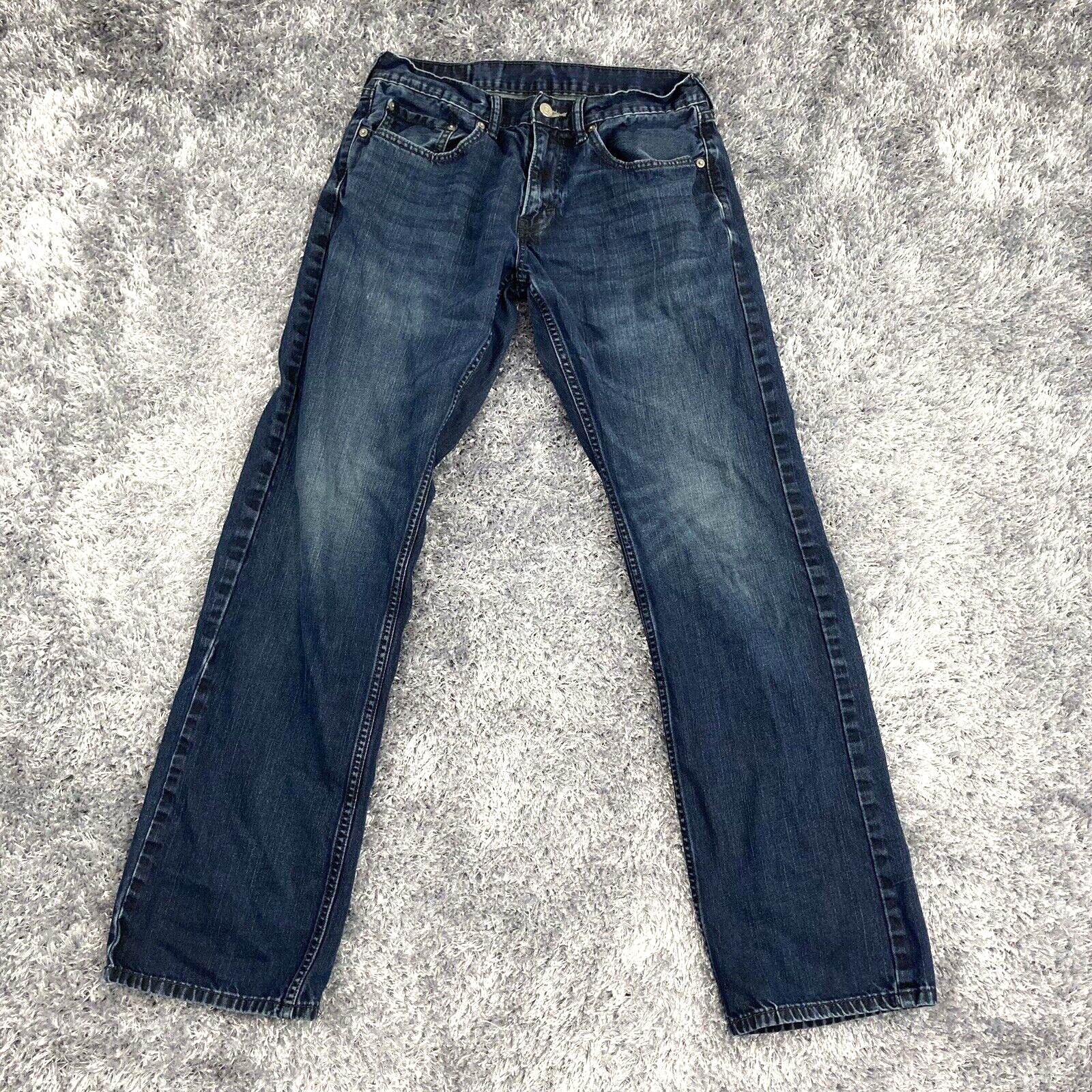Mens 31 X 34 Blue 559 Denim Red Tab Workwear Casual Pants Ad