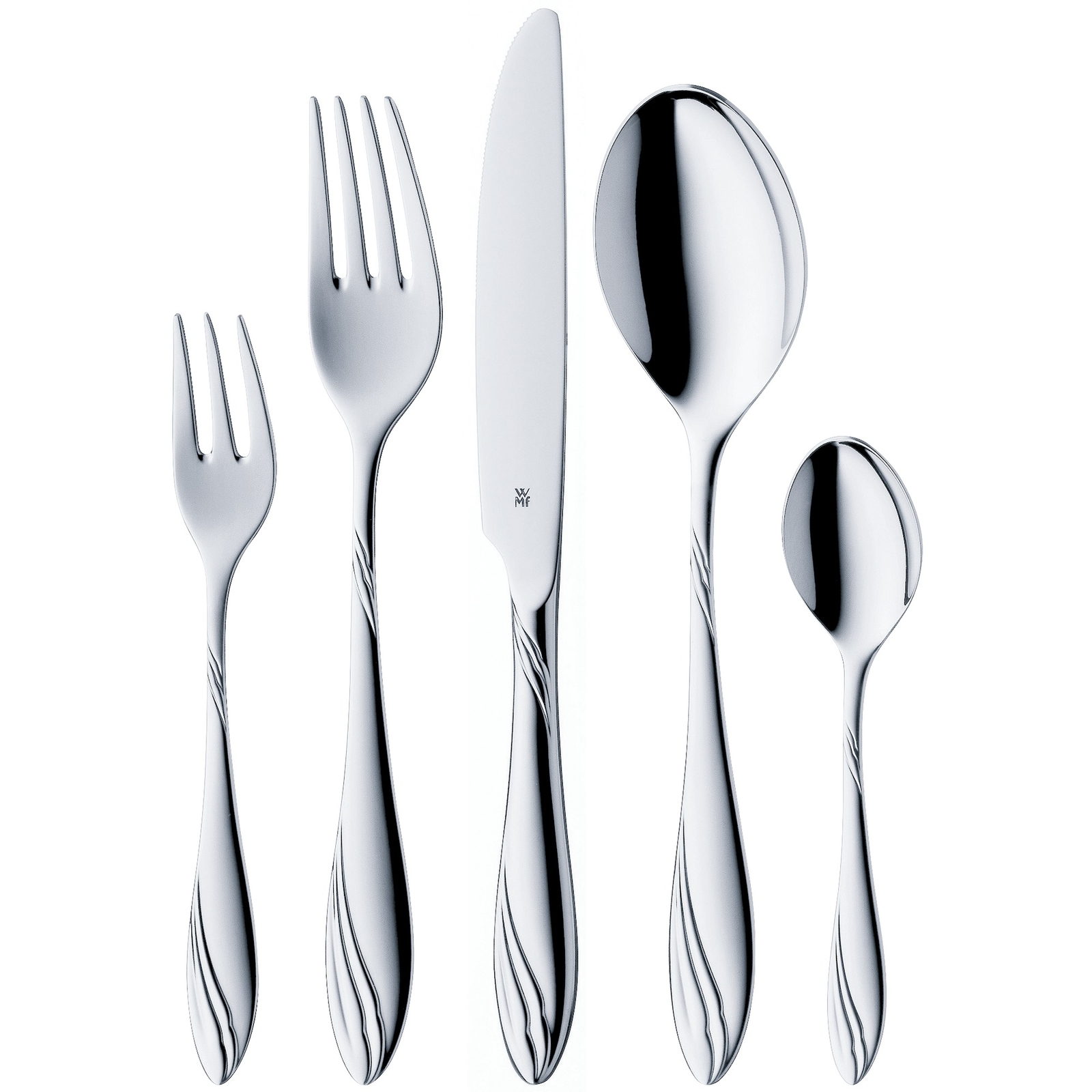 WMF Besteck Besteckset 12 Personen Sinfonia 60tlg Monobloc-Messer Edelstahl