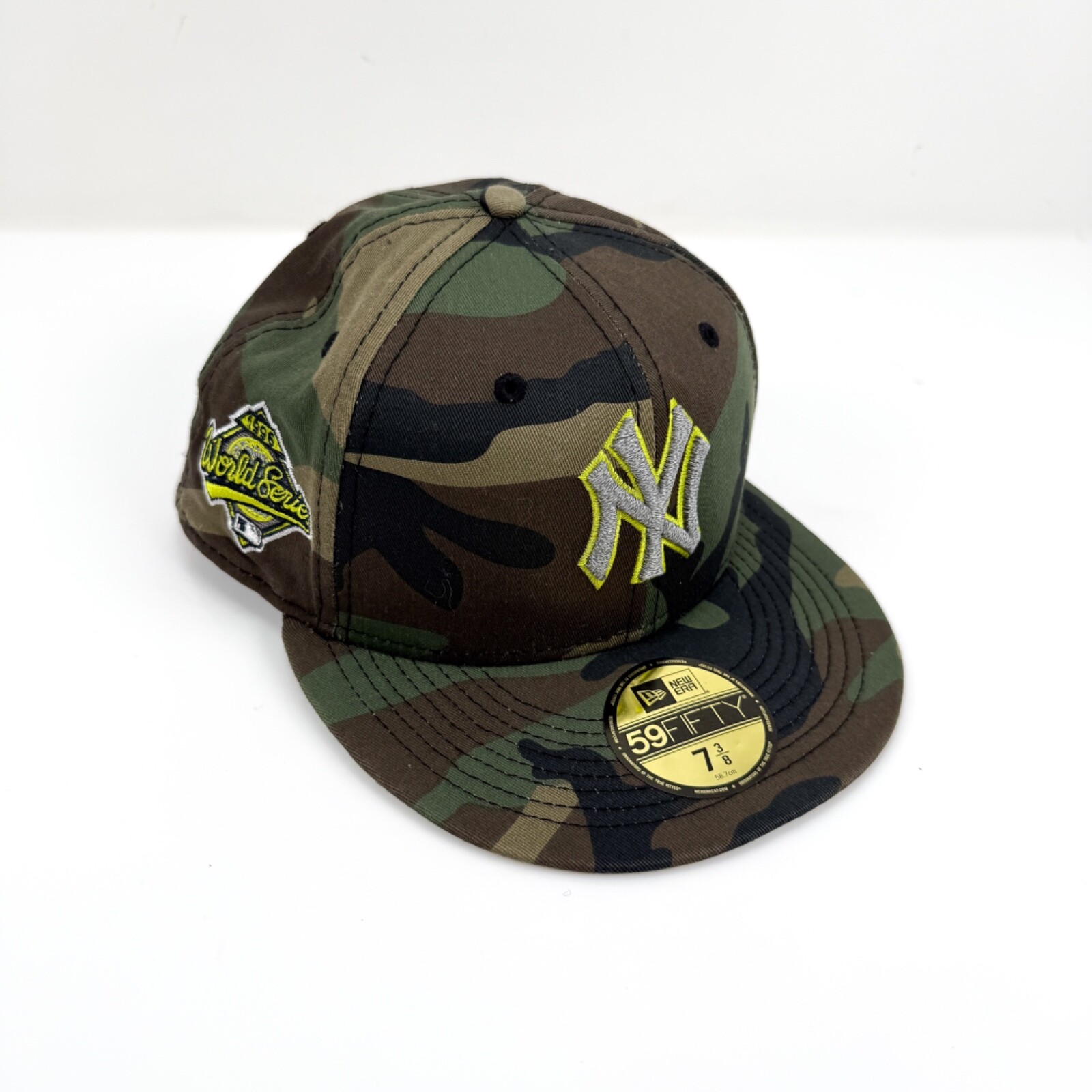 【New Era】 ★ MLB New York Yankees Basic Camo Ball Cap ★ Men's New Era Camo New York Yankees Basic 9FIFTY Snapback