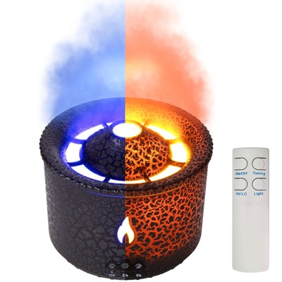 Volcano Diffuser for Essential Oils Aromatherapy Humidifier Diffuser Aroma Lamp 