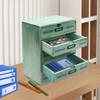 New 5-Tier Drawer Cabinet | Desktop Organizer Box | File Drawer Organizer SALE