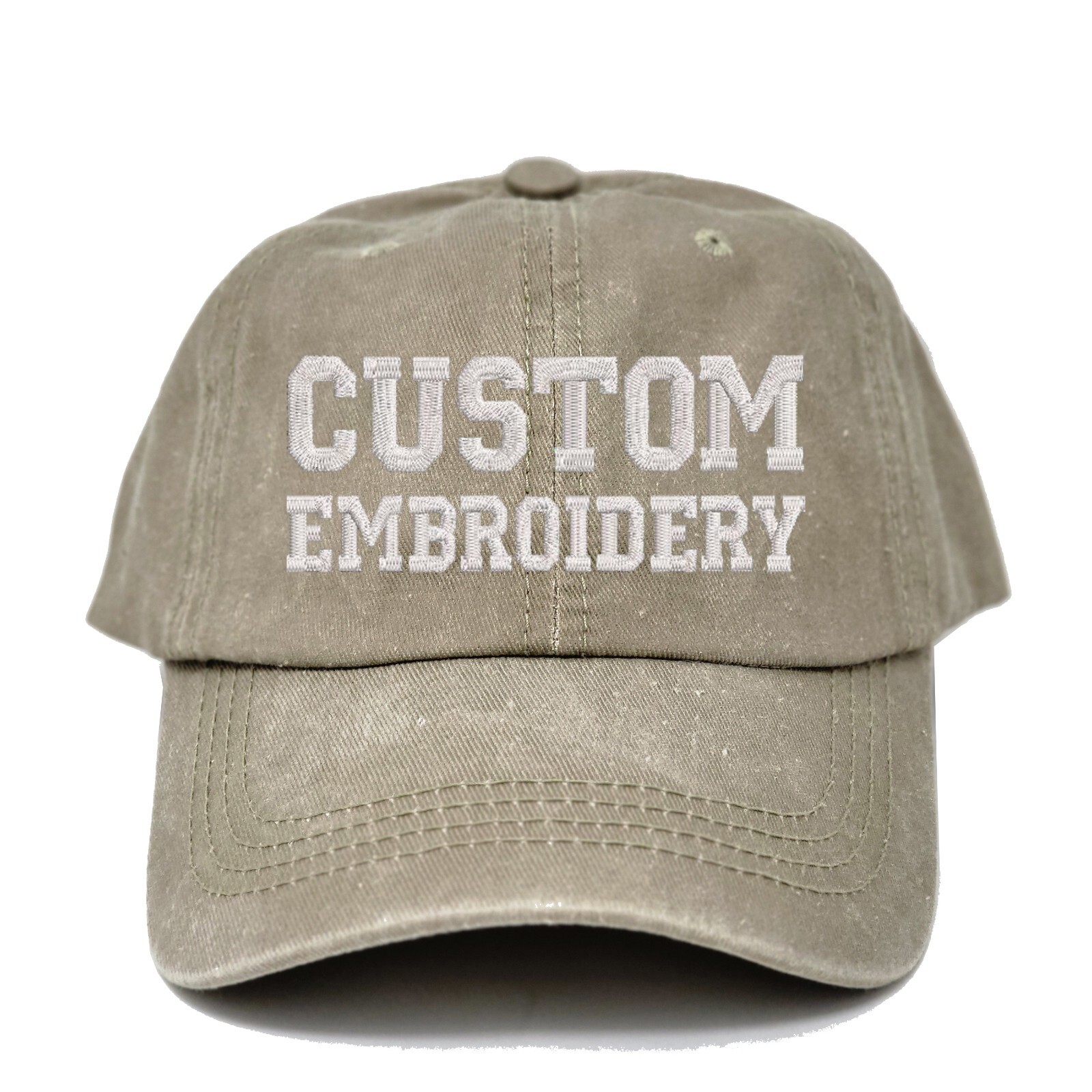 キャップ Signature lettering pigment ball cap 9 colors Custom embroidered cap, custom embroidery cap hat (pigment