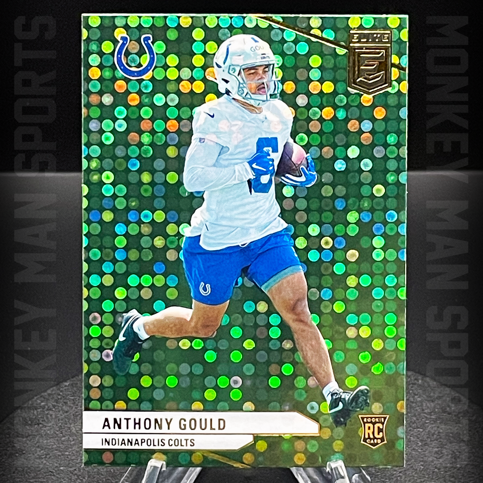2024 Elite - Anthony Gould Rookie RC - #173 GREEN DISCO HOLO COLTS MINT