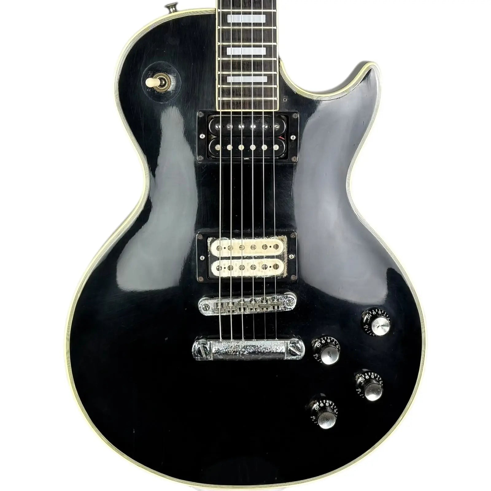 Greco ミンコレ期Les Paul custom Greco Les Paul Custom 1976 - Black | eBay