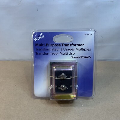 HEATH ZENITH 121AC-A MULTI PURPOSE TRANSFORMER Pri 120VAC Sec 16VAC, 15 Watt