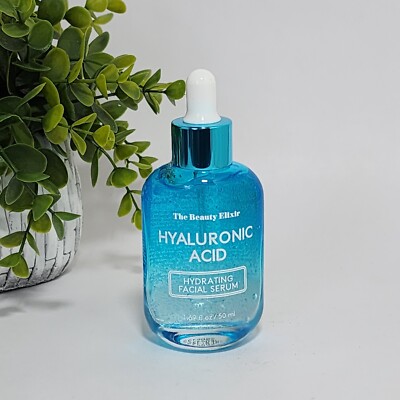 The Beauty Elixir Hyaluronic Acid Hydrating Face serum Healthy Skin 1.69 fl oz