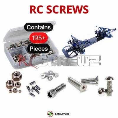 RCScrewZ Stainless Screw Kit cus016 for Custom Works Patriot Dragcar 0850 | SET