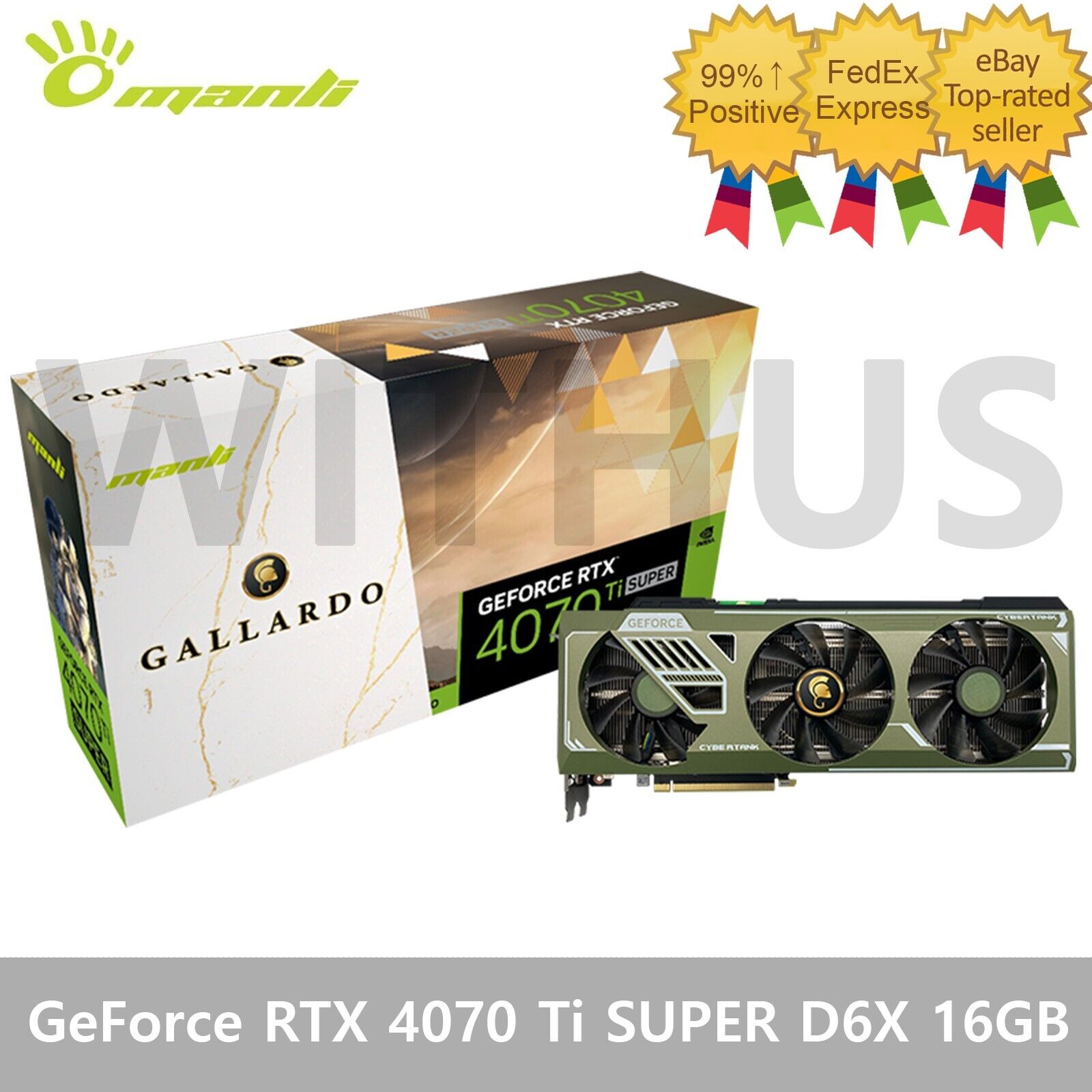 MANLI GeForce RTX 4070 Ti SUPER Gallardo D6X 16GB Gaming MANLI GeForce RTX 4070 Ti SUPER Gallardo D6X 16GB Gaming