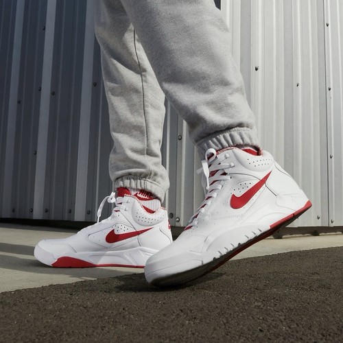 Мужская баскетбольная обувь Nike Air Flight Lite Mid Men, спортивные кроссовки-кроссовочки #8101