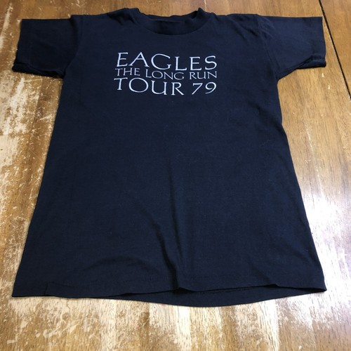 Eagles THE LONG RUN TOUR 79 Tシャツ Vintage Eagles 1979 The Long Run Tour Shirt Black Size M/S