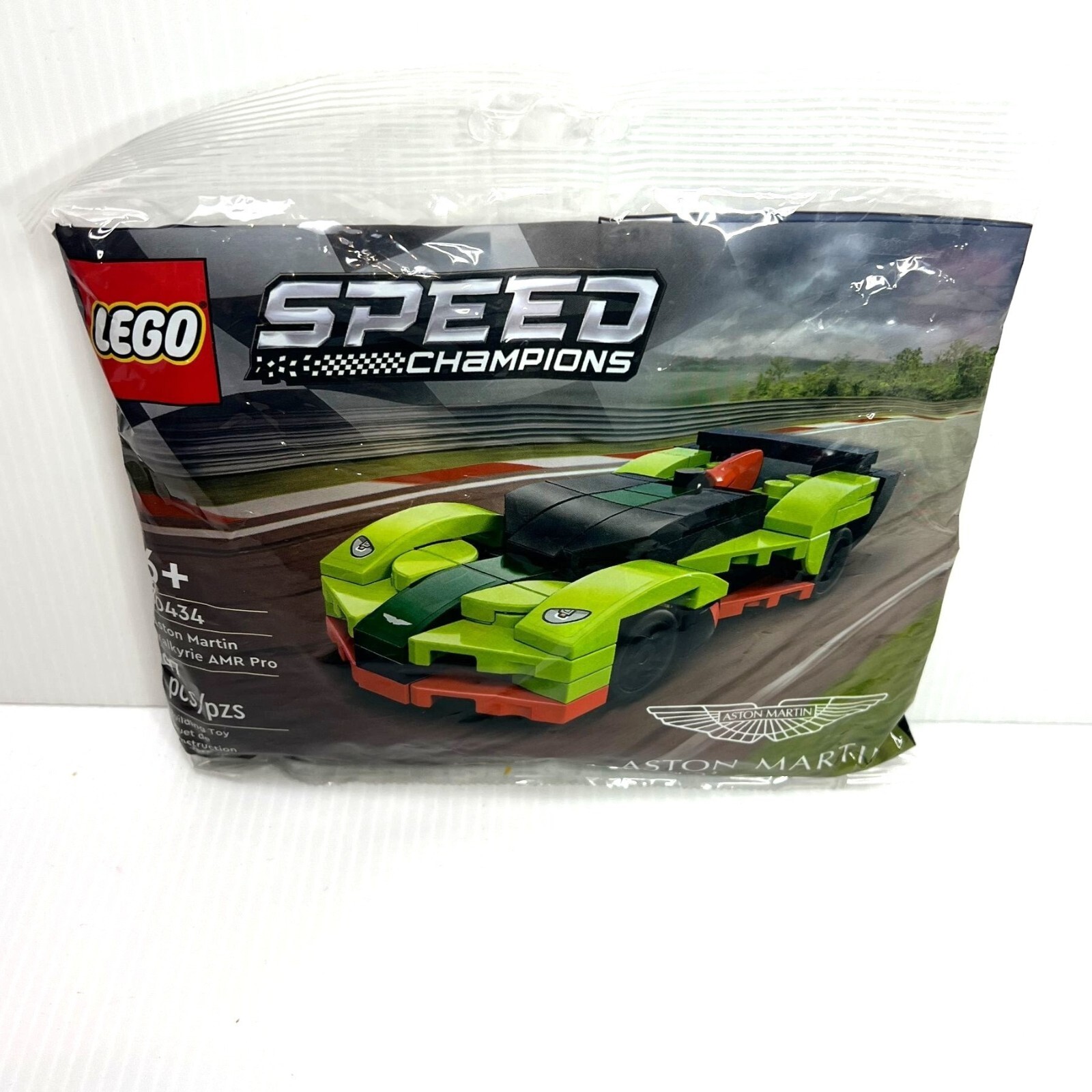 Lego Speed Champions Aston Martin Valkyrie AMR Pro Set 30434 Green