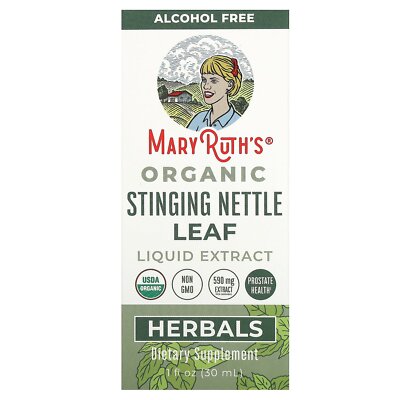 Organic Stinging Nettle Leaf Liquid Extract, Alcohol Free, 590 mg, 1 fl oz (30