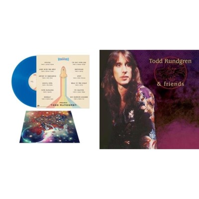 Todd Rundgren - Space Force (Blue LP Vinyl) & Todd Rundgren & Friends (Purple LP