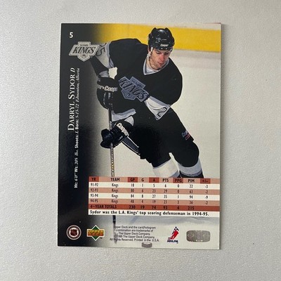 1995 Upper Deck Hockey #5 Darryl Sydor Electric Ice Gold