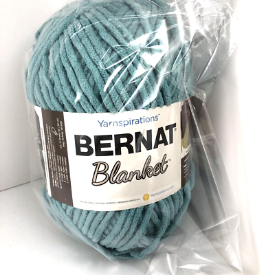 Bernat blanket yarn light teal shop