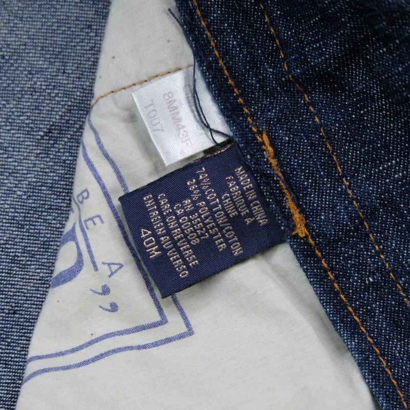 Ceinture En Jean Vintage Marithé Et François Girbaud - Taille 38, Bleu, Rarissime