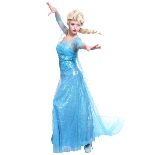 blue tinkerbell dress Blue 'Tinkerbell' Style Dress