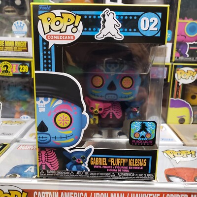 Funko Pop! BlackLight Comedians Gabriel ''Fluffy'' Iglesias 02 Fluffy's Puppies