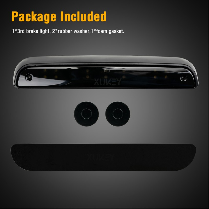 3rd Third Brake Light Cargo Stop Light For Ford F150 F250 F350 Bronco 94 95 96