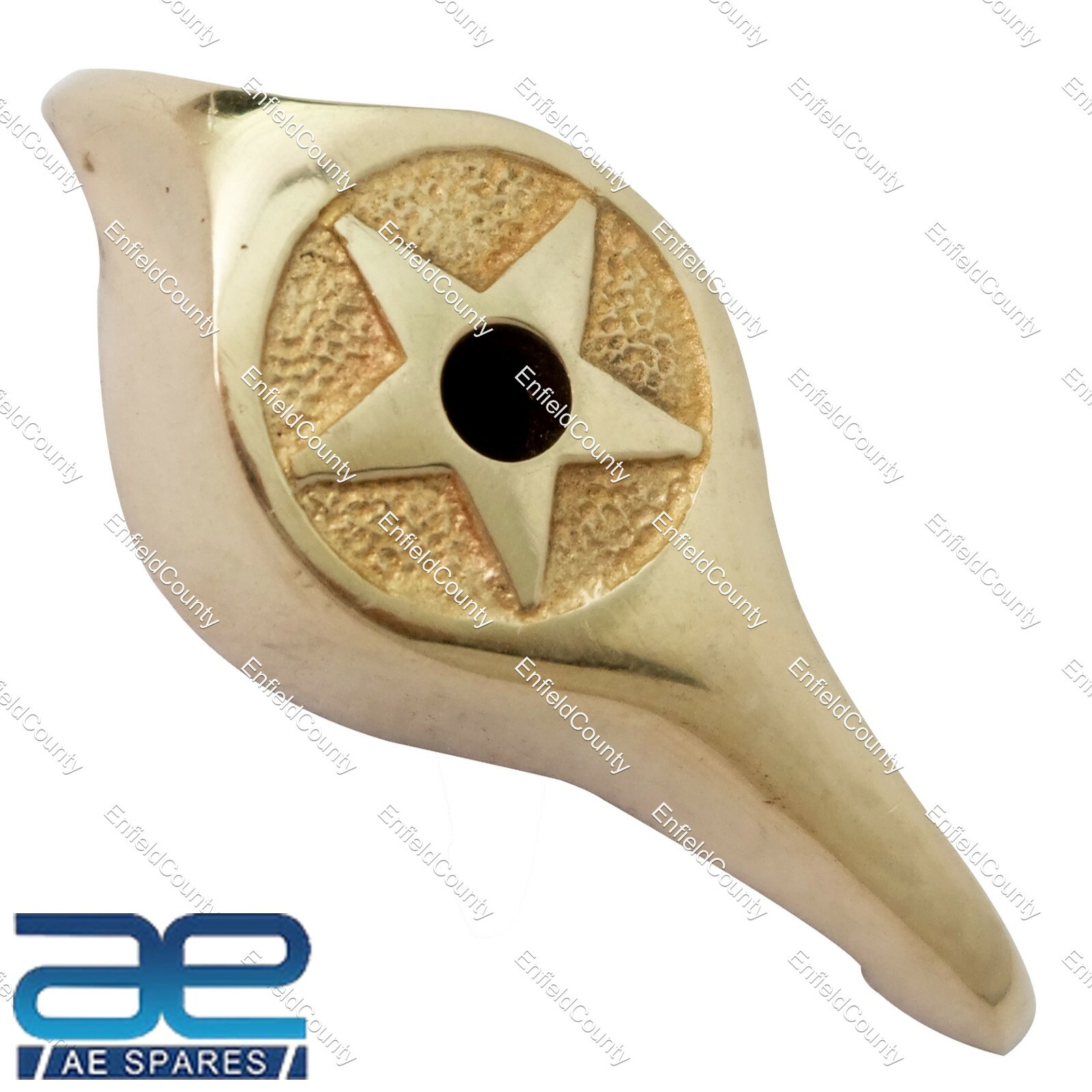 For Norton Royal Enfield Head Lamp Headlight Switch Knob Brass BSA 