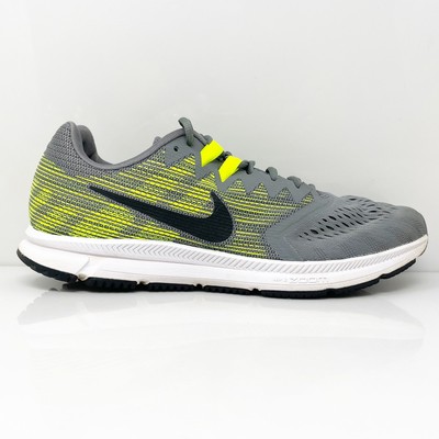 

Nike Mens Zoom Span 2 908990-007 Серые кроссовки для бега, размер 10, Серый, Zoom Span 2