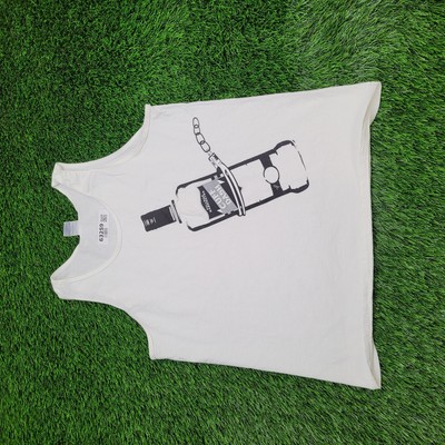 Pullman Washington Cuff-Cash Bottle Art Tank-Top L-Short 21x27 Sketch Parody
