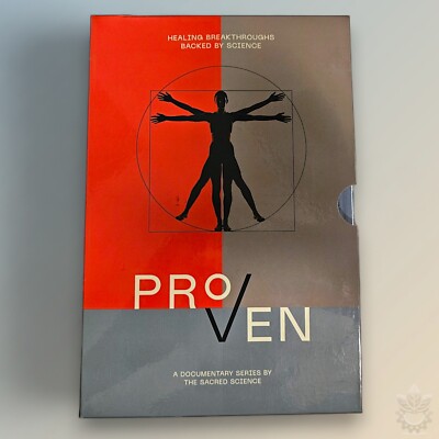 PROVEN: The Sacred Science Documentary Series 9 DVD & Book Alternative Medicine