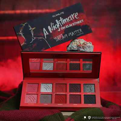 GLAMLITE x A NIGHTMARE ON ELM STREET DREAM MASTER PALETTE LIMITED EDITION