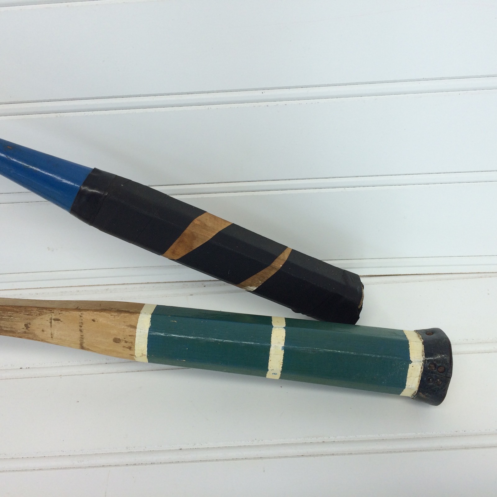 Cool Old Wooden Vtg Badminton Rackets Lot Of 2 Dunbar USA Racquet Vintage