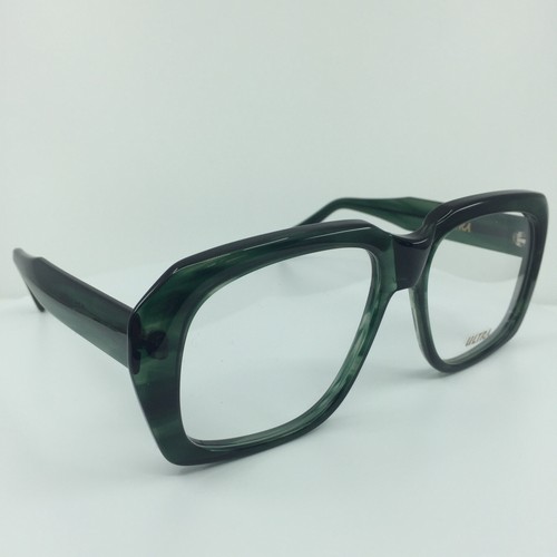 Pre-owned Goliath Ii Eyeglasses Ultra  2 C. Translucent Green 62-20mm Holland In Clear Demo Lenses
