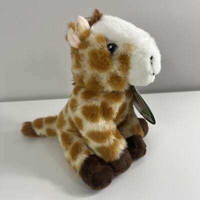 Giraffe Plush Adventure Planet 6.5  Stuffed Animal Earth Safe Zoo Soft Toy NEW